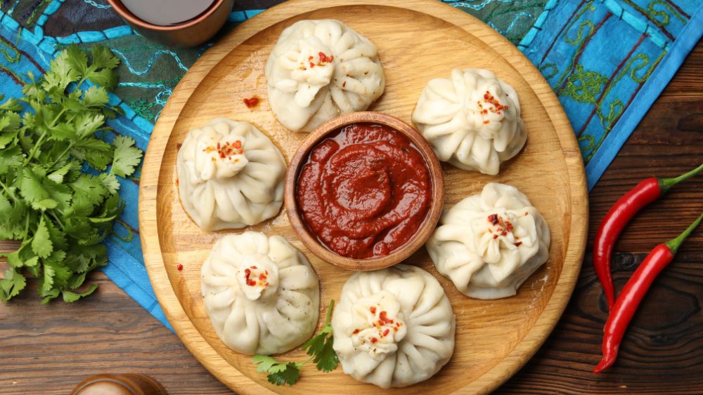 Traditional Momos Served In Jaigaon - Bhutan Rental and Travel Blog